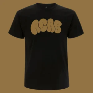 ACAB Gold Bubble Letters T-shirt