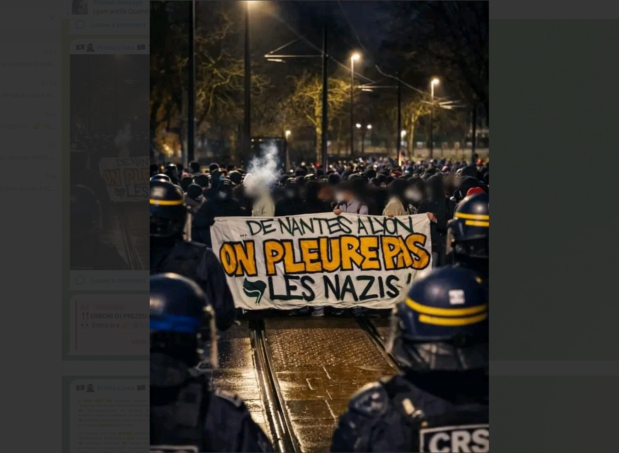 Killing of neo-Nazi in Lyon: “Antifascism is now being exploited” - Freedom Press