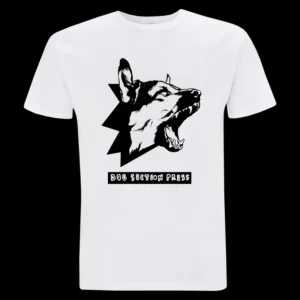 Dog Section Press logo t-shirt WHITE