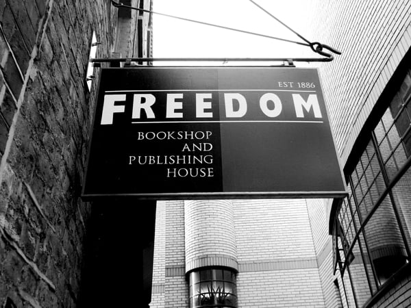 Freedom Shop Sign