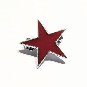 Red Star Enamel Pin