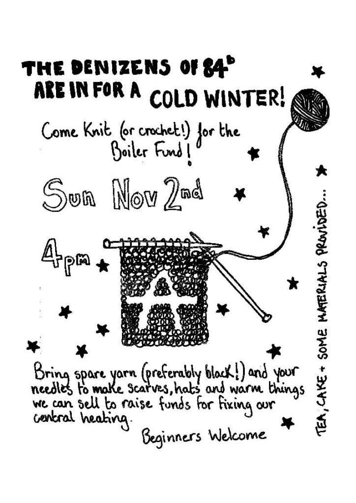 Knit for Freedom flyer!