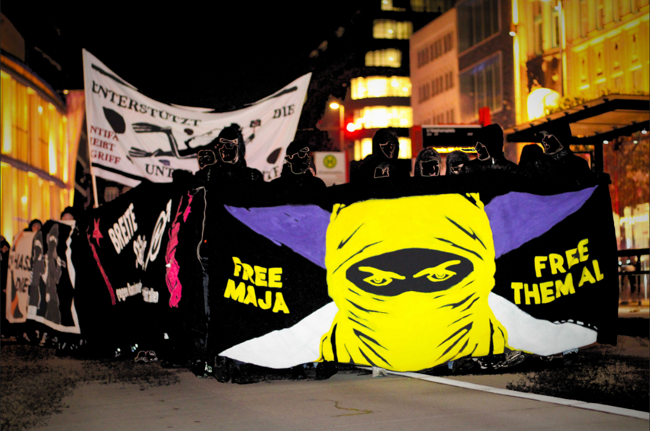 Solidarity actions with hunger-striking antifascist Maja T - Freedom Press